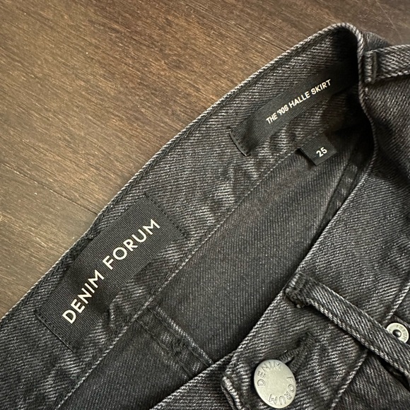 [SOLD] Denim Forum 90s Halle Denim Skirt - Picture 7 of 8